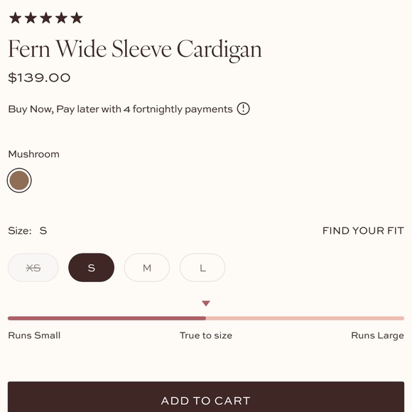 NWT Petal & Pup Fern Wide Sleeve Cardigan - Picture 5 of 12